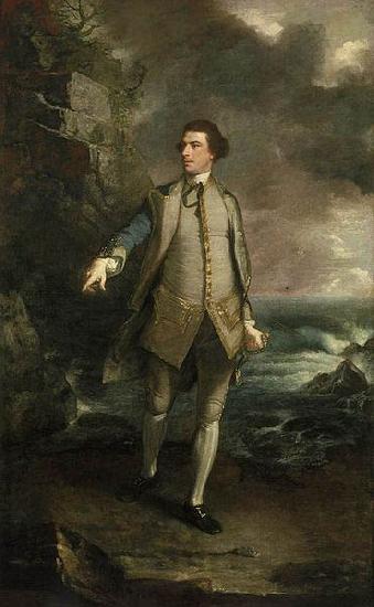 Sir Joshua Reynolds Captain the Honourable Augustus Keppel Sweden oil painting art